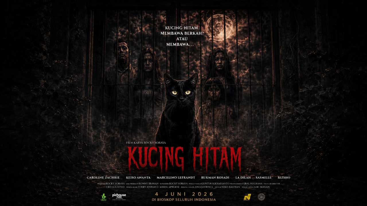 Kucing Hitam, Film Horor Baru yang Menggabungkan Mitos, Misteri, dan Teror