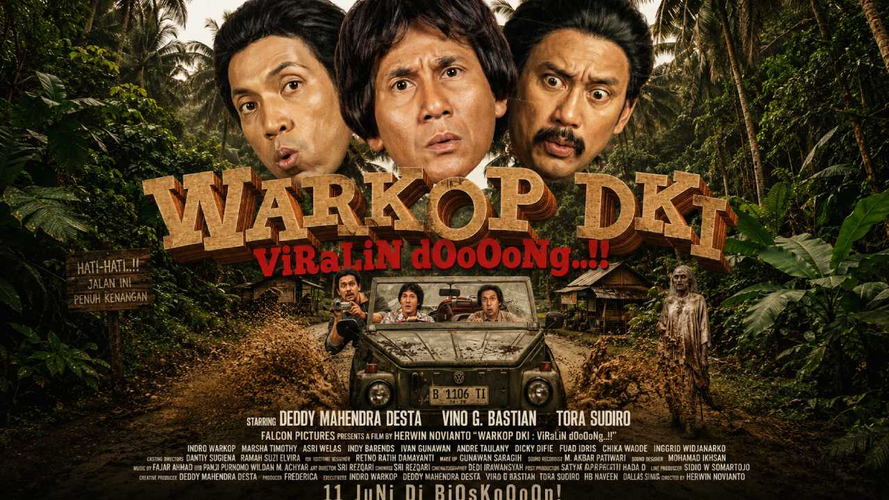 Warkop DKI: Viralin Doooong..!!, Misi Cari Konten Viral Berujung Teror Mistis