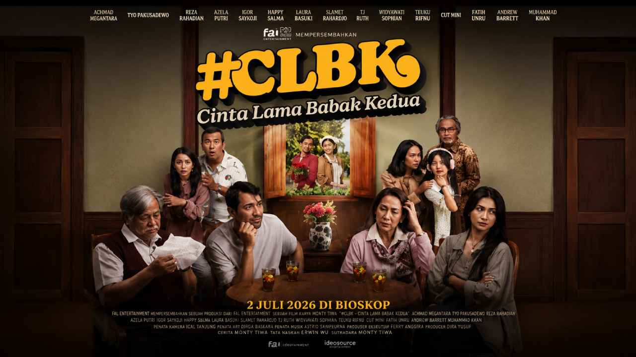 Film Cinta Lama Babak Kedua #CLBK Sajikan Drama Keluarga Mengharukan